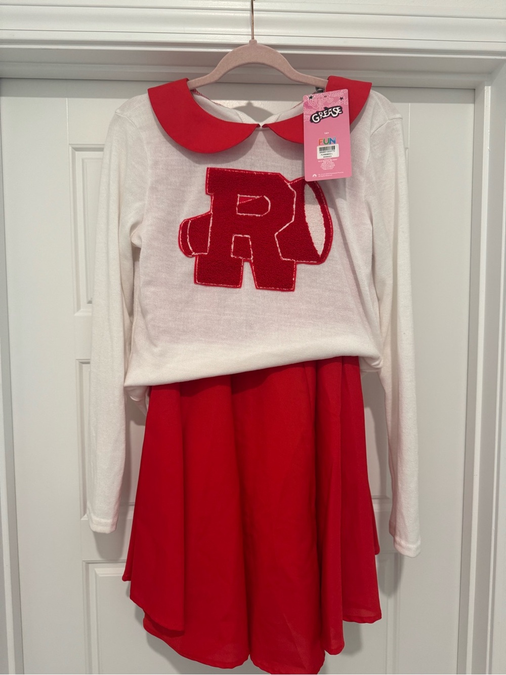 NWT size large grease Rydell high cheerleader costume
